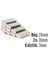 Neodyum Mıknatıs Köşeli 20X10MM , Kalınlık 3 mm ( 3 Adet) 1