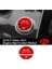 Motor One Start Stop Anahtar Düğmesi Sticker W206 Kırmızı (Yurt Dışından) 4