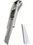 Dayanıklı Alüminyum Gövde 18MM Profesyonel Falçata Bıçak +10 Adet Yedek Maket Bıçak (Maket Bıçağı) 3
