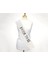 Beyaz Üzeri Gümüş Büyük Bride To Be Yazılı Simli Işıltılı Kuşak Kemer 10 cm Genişlik 1