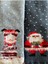 Yılbaşı / Noel / Christmas Temalı Hediye Kutulu Çocuk 2'li Havlu Çorap Seti 4