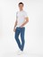Erkek Açık Mavi Slim Fit Pamuklu Esnek Jean Pantolon 50309084-VR003 1