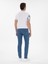 Erkek Açık Mavi Slim Fit Pamuklu Esnek Jean Pantolon 50309084-VR003 4
