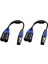 Xlr Ayırıcı Kablo 1 Xlr Dişi - 2 Xlr Erkek Y Kablo Adaptörü 2 Paket (Yurt Dışından) 1