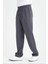 Hafif ve Rahat Müslin Baggy Erkek Pantolon - Füme 2