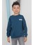 Erkek Çocuk Baskılı Sweatshirt 1