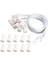 Manyetik Kapı Anahtarı Rc-33 Nc Gömme Kablolu Sensör Alarmı 10 Set (Yurt Dışından) 5
