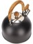Düdüklü Çaydanlık Ahşap Iskandinav Su Isıtıcı Islık Çalan Çaydanlık Kettle Demlik Çay Potu 2 Litre 4