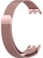 Xiaomi Mi Band 8 / Mi Band 9 Uyumlu Mıknatıslı Paslanmaz Metal Hasır Milano Kordon Kayış 1
