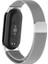 Xiaomi Mi Band 10 / Mi Band 9 / Mi Band 8 Uyumlu Mıknatıslı Paslanmaz Metal Hasır Milano Kordon Kayış 3