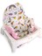 Bebek/çocuk Mama Sandalyesi Minderi Beyaz Unicorn ve Pembe Yıldızlı 4