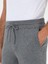 Erkek Açık Gri Slim Fit Lastikli Paça Triko Pantolon 50260369-VR001 6