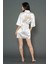 Saten Gold Bride Nakışlı Gelin Sabahlığı FM000001 4