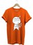Eğlenceli Komik Orta Parmak Tasarım Baskılı %100 Pamuk Regular Fit T-Shirt 1