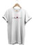 Sevgililer Günü Hediyesi Love Yazı Baskılı Kalpli %100 Pamuk Regular Fit Bisiklet Yaka T-Shirt 1