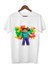 Mınecraft Çocuk Yetişkin Beyaz T-Shirt Unisex Çocuk Tişört 1