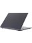 Huawei Kılıf Matebook 16-16S (2021-2022-2023 Yılı) ile Uyumlu Parlak Kristal Iz Yapmaz Kılıf Siyah 2
