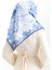 Etnik Desen Soft Eşarp 90200-01 Indigo 4