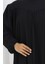 Büzgülü Tunik Pantolon Ikili Takım 2089-01 Siyah 5