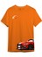 Araba Yan Detaylı Hız Limiti Baskılı Regular Fit %100 Pamuk T-Shirt 1