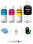 Ink Hp Smart Tank 500 515 530 513 519 Plus Siyah ve Renkli Kartuş Dolum Seti 1