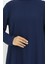 Asimetrik Prenses Tunik 4101-08 Lacivert 4
