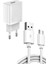 Android 12 Watt Micro Şarj Aleti Cihazı Lisanslı Data Veri Aktarım Hızlı Şarz Aleti Kablo ve Adaptör 2