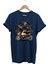 Motorsiklet Tişörtü Katana Motor Kurt ve Motorcu Baskılı Regular Fit %100 Pamuk T-Shirt 1