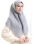 Koton Jakarlı Eşarp 90199-03 Gümüş Gri 3