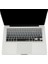 Macbook Air Pro Klavye Koruyucu (Us To Tr) Ombre (Eski USB Li Model 2008/2017 Yılı) ile Uyumlu Siyah Gri 3