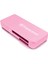 USB 3.0/3.1 Gen 1 Çok Fonksiyonlu Kart Okuyucu TS-RDF5R, Pembe 1