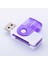 Için USB Sd Kart Okuyucu, USB Adaptörüne USB 2.0 Mikro Sd Kart, Ms Duo/micro Ms Kart Okuyucu, Kamera Hafıza Kartı Okuyucu, Pc/dizüstü Bilgisayar Için Kart Okuyucu (Mor) 1