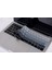 Laptop Macbook Pro Klavye Koruyucu Ombre (Türkçe Q) A1534 A1708 ile Uyumlu Siyah Gri 1