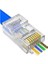 Plus Primex PX-560C6 Rj-45 Cat6 100 Lü Paket Yeni Nesil RJ45 Jack Utp 1