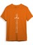 Türkiye Türk Yazısı ve Göktürk Alfabesi Sembolleri Ay Yıldız ve Hilal Baskılı Regular Fit T-Shirt 1