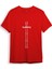 Bozkurt Göktürk Alfabesi Türkiye Sembolleri Yazısı ve Ay Yıldız ve Hilal Baskılı Regular Fit T-Shirt 1
