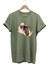 Klasik Motorsiklet Baskılı Vintage Old Motor %100 Pamuk Regular Fit Bisiklet Yaka T-Shirt 1