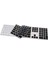 Apple Magic Keyboard-1 A1243 ile Uyumlu Klavye Koruyucu F-Türkçe Numerik Daktilotip Baskı Siyah 1
