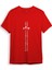Türkiye Türk Yazısı ve Göktürk Alfabesi Sembolleri Ay Yıldız ve Hilal Baskılı Regular Fit T-Shirt 1