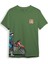 Cross Motor Enduro Ekipmanları Göğüs ve Yan Detay Baskılı Regular Fit %100 Pamuk T-Shirt 1