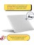 Macbook Pro Kılıf 16INÇ M1-M2-M3-M4 Simli Kristal Star (Touchbarsız 16.2" Pro) A2485 A2780 A2991 A3403 A3186 ile Uyumlu Şeffaf 3