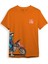 Cross Motor Enduro Ekipmanları Göğüs ve Yan Detay Baskılı Regular Fit %100 Pamuk T-Shirt 1