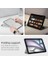 iPad Air 13" M3 (2025) / M2 (2024) Kılıf Air Skin Folio Onetap Metal Ring Magfit Gray - ACS08492 3