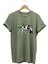 Avcılık Hunting Renkli Pointer Setter Köpekleri Baskılı %100 Pamuk Regular Fit Bisiklet Yaka T-Shirt 1