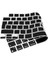 Rusça Klavye Macbook Air-Pro Koruyucu (Touchbarsız) A2681 A3113, A2941 A3114, A2442 A2779 A2992 A2918, A2485 A2780 A2991 ile Uyumlu Siyah 3