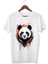 Panda Baskılı Çocuk Yetişkin Tişört Panda Çocuk Yetişkin T-Shirt 1