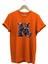 N Harfi Baskılı Motosiklet Kuru Kafa %100 Pamuk Regular Fit Bisiklet Yaka T-Shirt 1