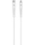 Usb-C - iPhone Lightning 3A Şarj Kablosu 300CM-BEYAZ 1