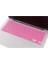 Macbook Klavye Koruyucu Air Pro (Uk-Eu Ingilizce) (Eski Usb'li Model 2008/2017) ile Uyumlu Açık Pembe 2