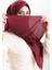 Koton Jakarlı Eşarp 90199-09 Mürdüm 4